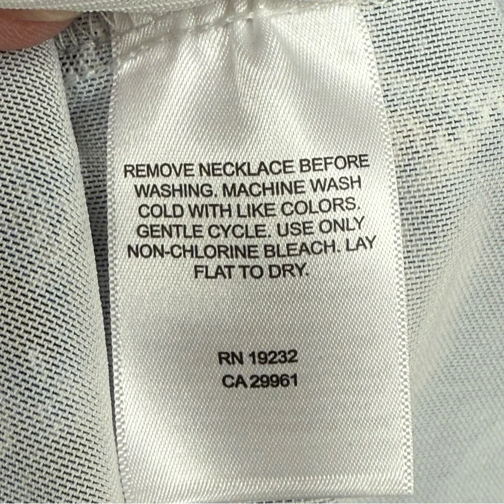 Alfred Dunner 2X Blue Metallic Chevron Top | Shimmery Knit Holiday Blouse - Picture 5 of 6